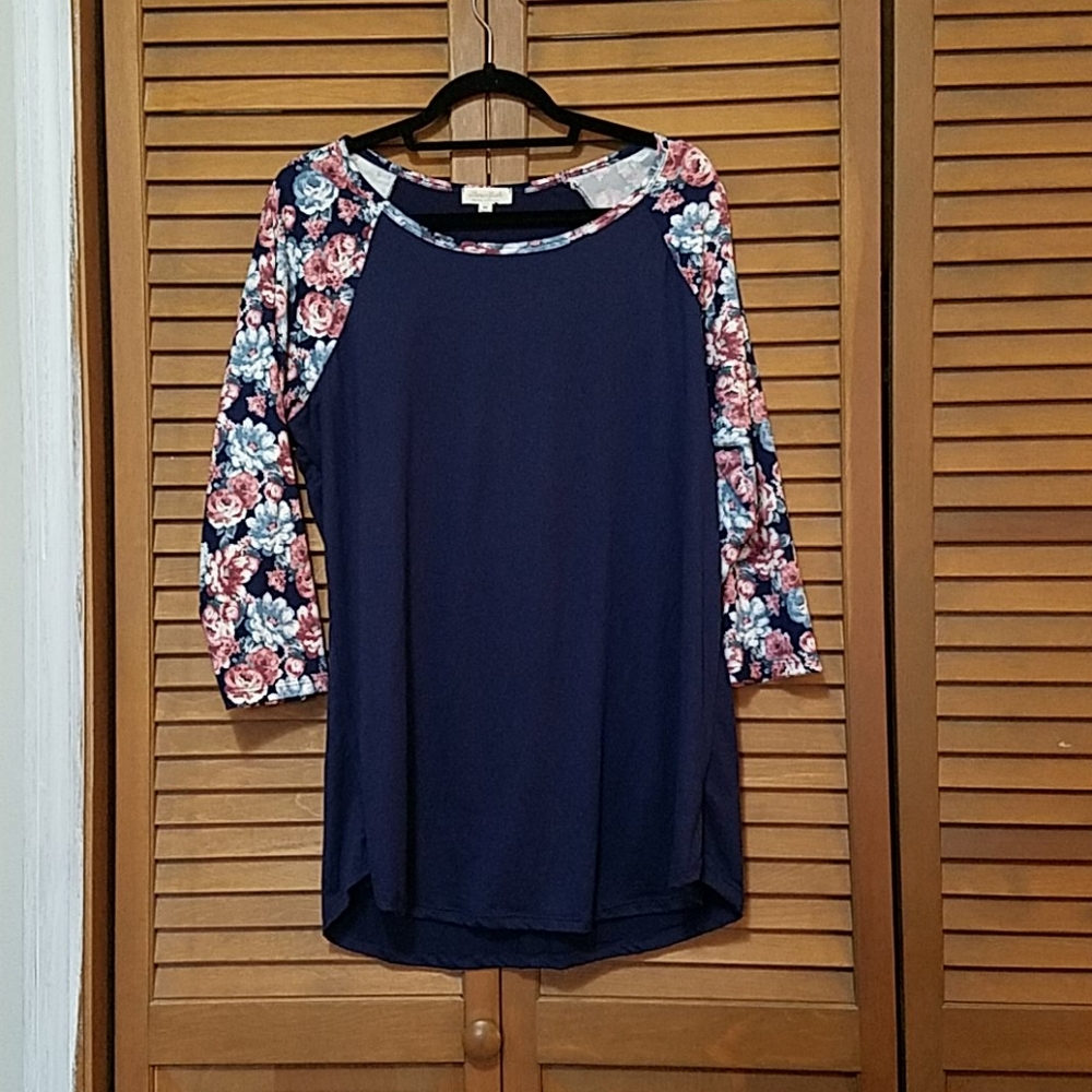 Ultra soft floral t
